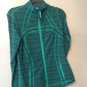 Lululemon Define Jacket - Green Blue- Size 10